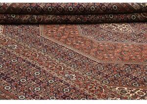 Tappeto Bidjar Stilizzato Rosso Ruggine Blu Scuro 294x395 Cm