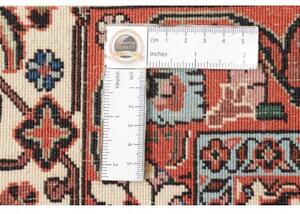 Tappeto Bidjar Stilizzato Rosso Ruggine Avorio 296x390 Cm