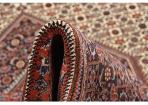 Tappeto Bidjar Medaglione Rosso Mattone Blu Scuro 295x388 Cm