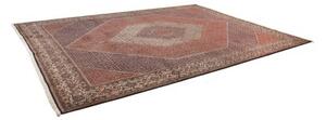 Tappeto Bidjar Medaglione Rosso Mattone Blu Scuro 295x388 Cm