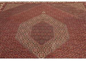 Tappeto Bidjar Stilizzato Rosso Ruggine Avorio 296x390 Cm