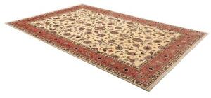 Tappeto Tabriz 50 Raj Floreale Avorio Corallo 202x308 Cm