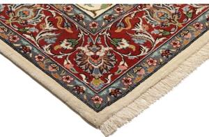 Tappeto Ilaam Floreale Avorio Rosso 133x213 Cm