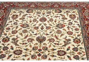 Tappeto Ilaam Floreale Avorio Rosso 133x213 Cm