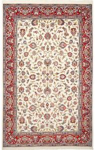 Tappeto Ilaam Floreale Avorio Rosso 133x213 Cm