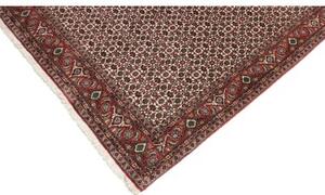 Tappeto Bidjar Stilizzato Avorio Rosso 138x216 Cm