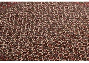 Tappeto Bidjar Stilizzato Avorio Rosso 138x216 Cm
