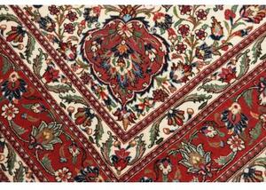 Tappeto Ilaam Medaglione Floreale Rosso Blu Scuro 137x209 Cm