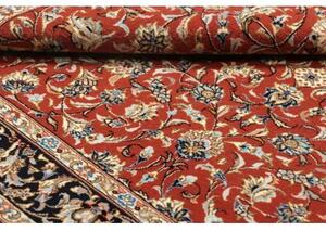 Tappeto Ilaam Floreale Rosso Mattone Blu Scuro 103x155 Cm
