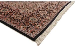 Tappeto Bidjar Con Seta Stilizzato Rosso Ruggine Beige 256x355 Cm