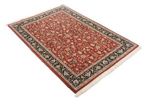 Tappeto Ilaam Floreale Rosso Mattone Blu Scuro 103x155 Cm