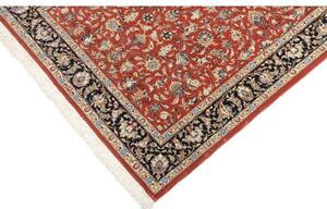 Tappeto Ilaam Floreale Rosso Mattone Blu Scuro 103x155 Cm