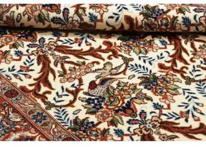 Tappeto Ilaam Floreale Avorio Rosso Mattone 105x156 Cm