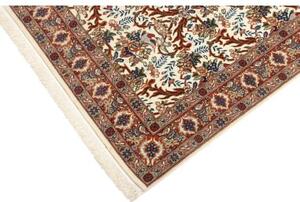 Tappeto Ilaam Floreale Avorio Rosso Mattone 105x156 Cm