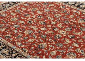 Tappeto Ilaam Floreale Rosso Mattone Blu Scuro 103x155 Cm