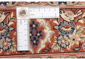 Tappeto Ilaam Floreale Avorio Rosso Mattone 105x156 Cm