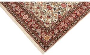 Tappeto Ilaam Floreale Avorio Rosso 141x217 Cm