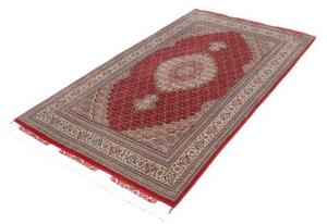 Tappeto Tabriz 50 Raj Mahi Stilizzato Rosso Beige 120x200 Cm