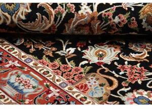 Tappeto Ilaam Floreale Nero Rosso 103x157 Cm