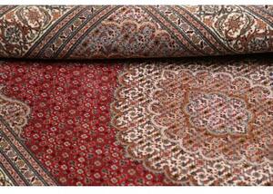Tappeto Tabriz 50 Raj Mahi Stilizzato Rosso Beige 120x200 Cm