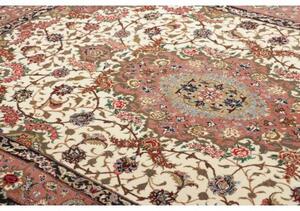 Tappeto Ilaam Medaglione Floreale Avorio Rosa Antico 131x194 Cm