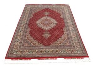 Tappeto Tabriz 50 Raj Mahi Stilizzato Rosso Beige 120x200 Cm