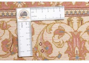 Tappeto Ilaam Medaglione Floreale Rosa Antico Avorio 136x201 Cm