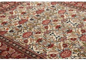 Tappeto Ilaam Floreale Avorio Rosso 141x217 Cm