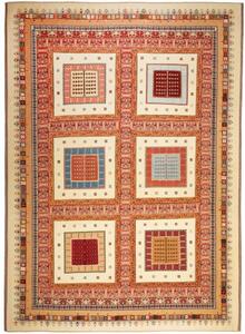 Tappeto Nimbaft Geometrico Beige Terracotta 250x350 Cm
