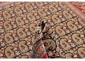 Tappeto Ilaam Stilizzato Rosso Nero 133x206 Cm