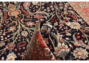 Tappeto Ilaam Floreale Blu Scuro Corallo 140x209 Cm