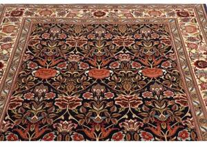 Tappeto Ilaam Floreale Blu Notte Avorio 140x222 Cm