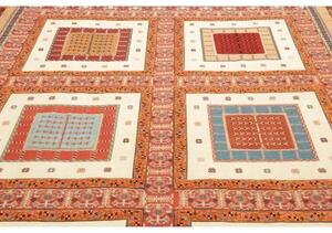 Tappeto Nimbaft Geometrico Beige Terracotta 250x350 Cm