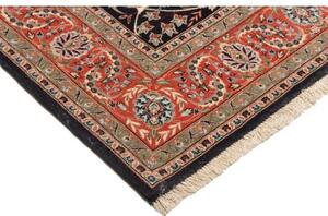 Tappeto Ilaam Floreale Blu Scuro Corallo 140x209 Cm