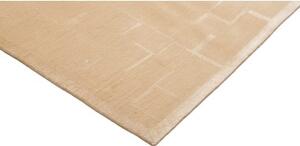 Tappeto Kathmandu Geometrico Beige Crema 200x300 Cm
