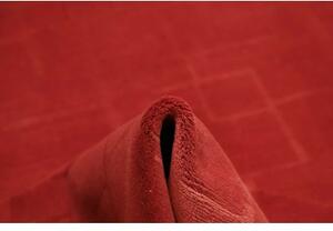 Tappeto Kathmandu Geometrico Rosso Rosso Mattone 250x350 Cm