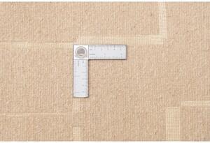 Tappeto Kathmandu Geometrico Beige Crema 200x300 Cm