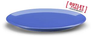 Piatto Rotondo da Portata, Torta, o Pizza set 1 pezzo diametro 32x32x h 2cm - in GRES adatto alla lavastoviglie colore BLU