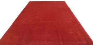 Tappeto Kathmandu Geometrico Rosso Rosso Mattone 250x350 Cm