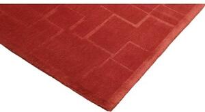 Tappeto Kathmandu Geometrico Rosso Rosso Mattone 250x350 Cm