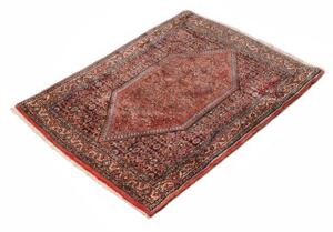 Tappeto Bidjar Stilizzato Rosso Mattone Blu Scuro 78x102 Cm