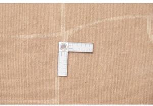 Tappeto Kathmandu Geometrico Becco Di Corallo Avorio 260x351 Cm
