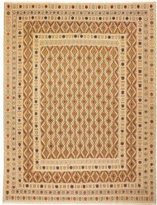 Tappeto Nakhunak Geometrico Marrone Beige 207x267 Cm