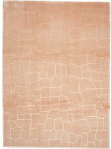 Tappeto Kathmandu Geometrico Becco Di Corallo Avorio 260x351 Cm