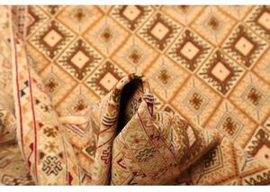 Tappeto Nakhunak Geometrico Beige Marrone 203x260 Cm