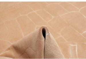 Tappeto Kathmandu Geometrico Becco Di Corallo Avorio 260x351 Cm