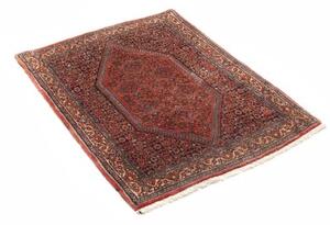 Tappeto Bidjar Stilizzato Rosso Mattone Blu Scuro 78x102 Cm
