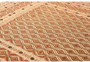 Tappeto Nakhunak Geometrico Marrone Beige 207x267 Cm