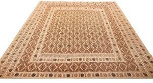 Tappeto Nakhunak Geometrico Marrone Beige 207x267 Cm
