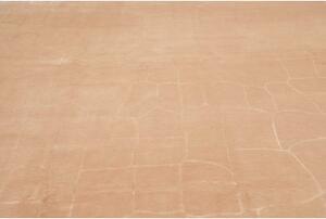 Tappeto Kathmandu Geometrico Becco Di Corallo Avorio 260x351 Cm